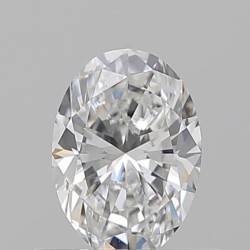 Diament szlif owalny, 0.5ct, VS1, E, GIA 7531388020
